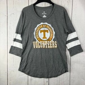 Tennessee Volunteers NCAA Medium‎ Fanatics Casual T-Shirt Gray New Women